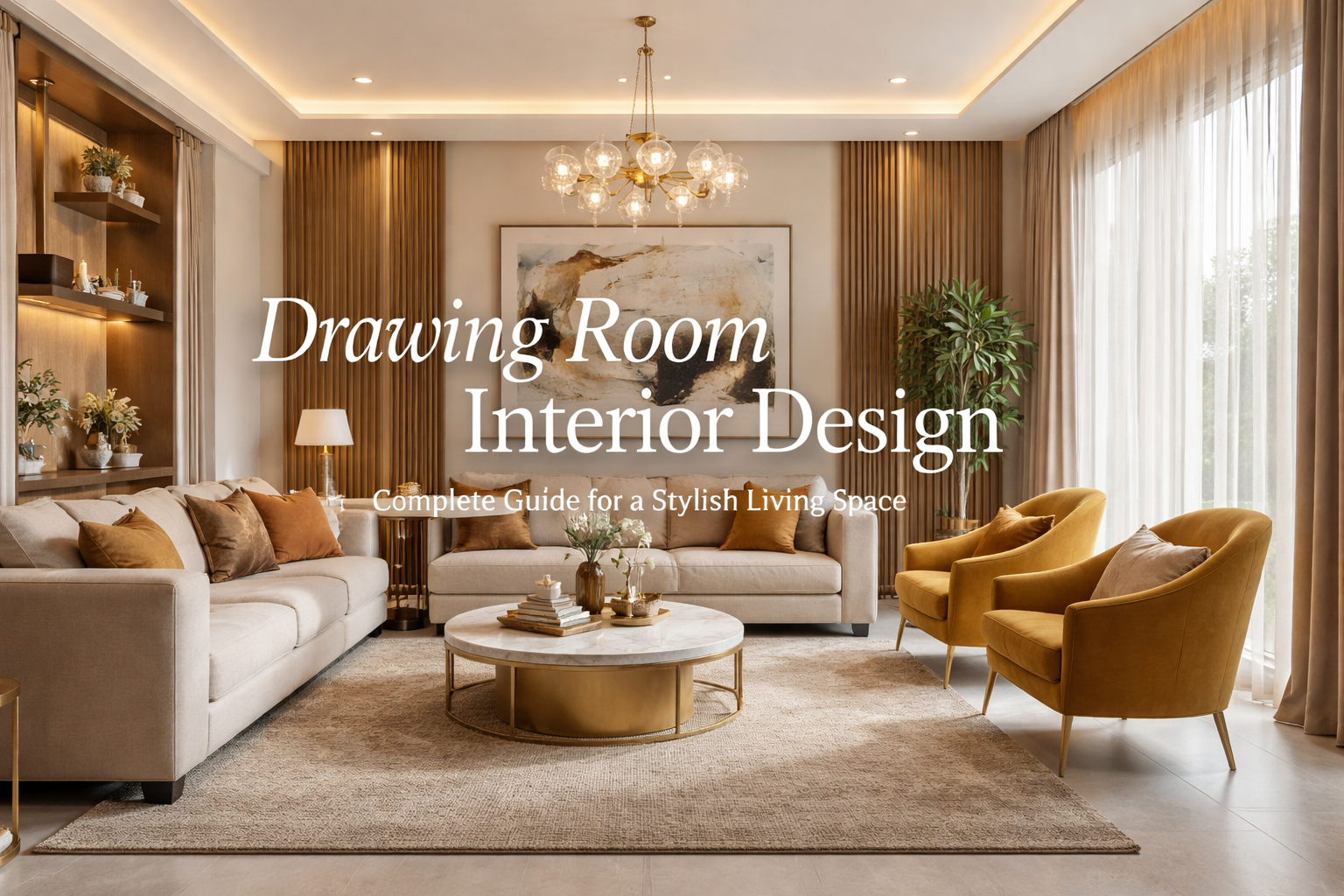 Drawing Room Interior Design: Complete Guide for a Stylish Living Space