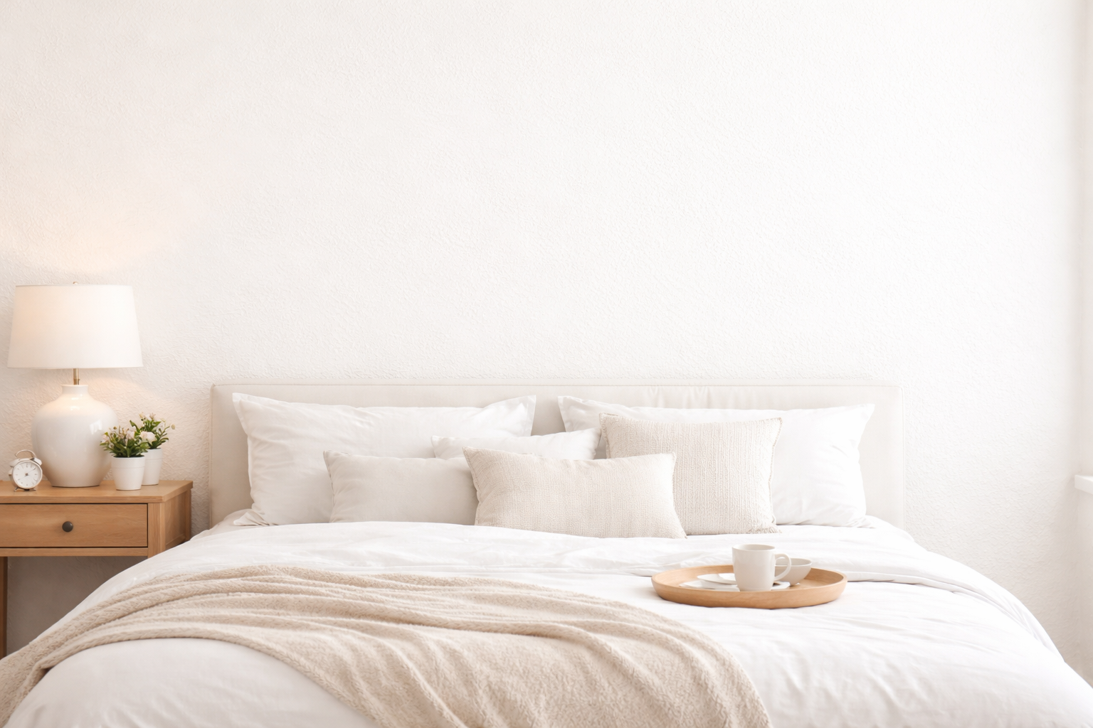 normal bedroom colour soft white