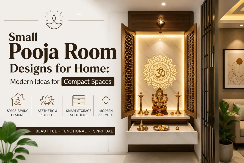 Small Pooja Room Designs for Home
