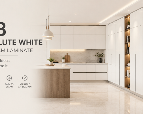 108 Absolute White Greenlam Laminate