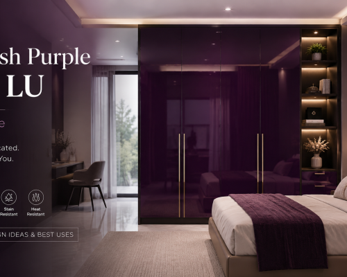 Darkish Purple 265 LU Laminate